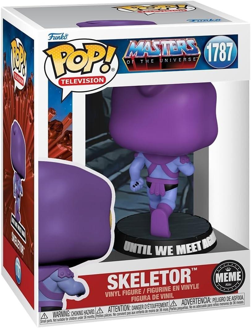 Funko Pop! Televison Skeletor (Until We Meet Again Meme) Vinyl Figure #1787 EE.