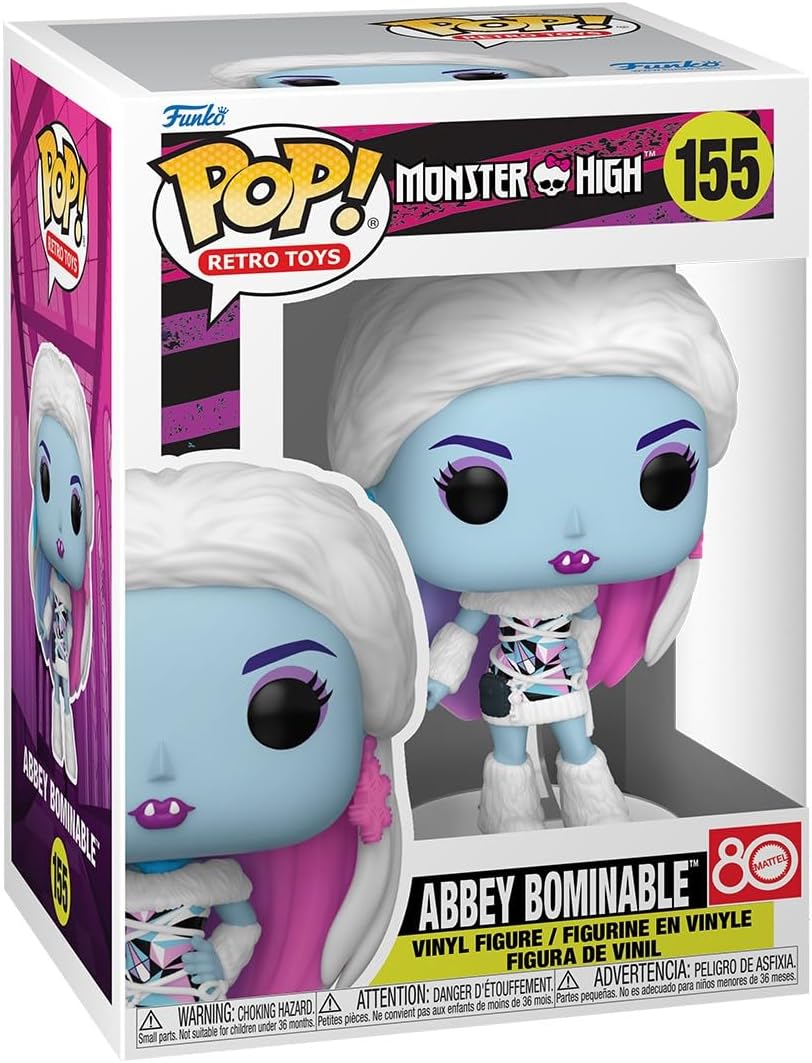 Monster High Abbey Bominable Funko Pop! Vinyl Figure #155 with Funko Protector