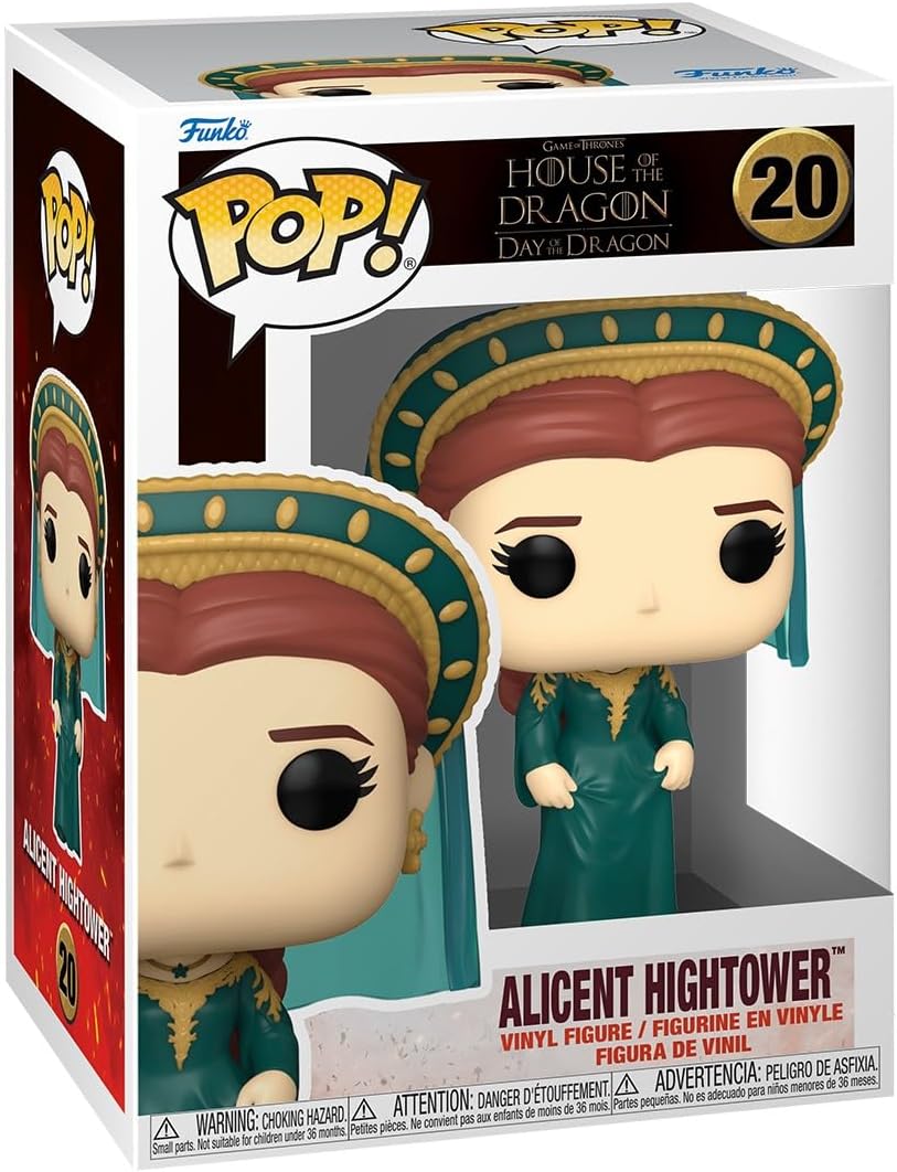 House of the Dragon Alicent Hightower Funko Pop! Vinyl Figure #20 with Funko Protector