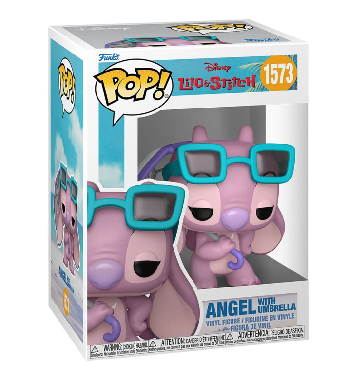 Lilo & Stitch Angel with Umbrella Funko Pop! Vinyl Figure #1573 - Specialty with Funko Protector