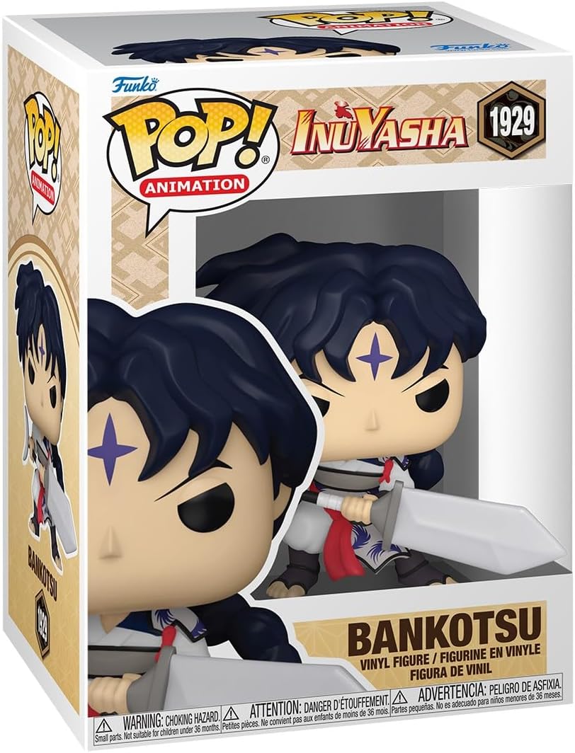 InuYasha Bankotsu Funko Pop! Vinyl Figure #1929 with Funko Protector