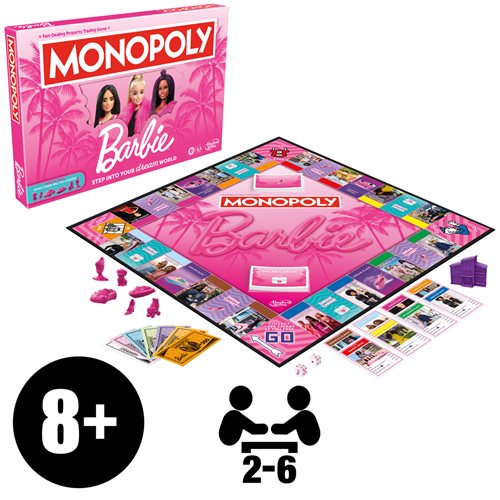 Hasbro Monopoly: Barbie Edition Board Game