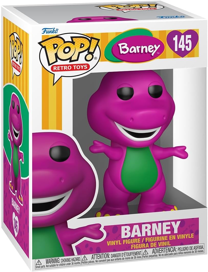 Barney Funko Pop Vinyl Figure #145 with Funko Protector