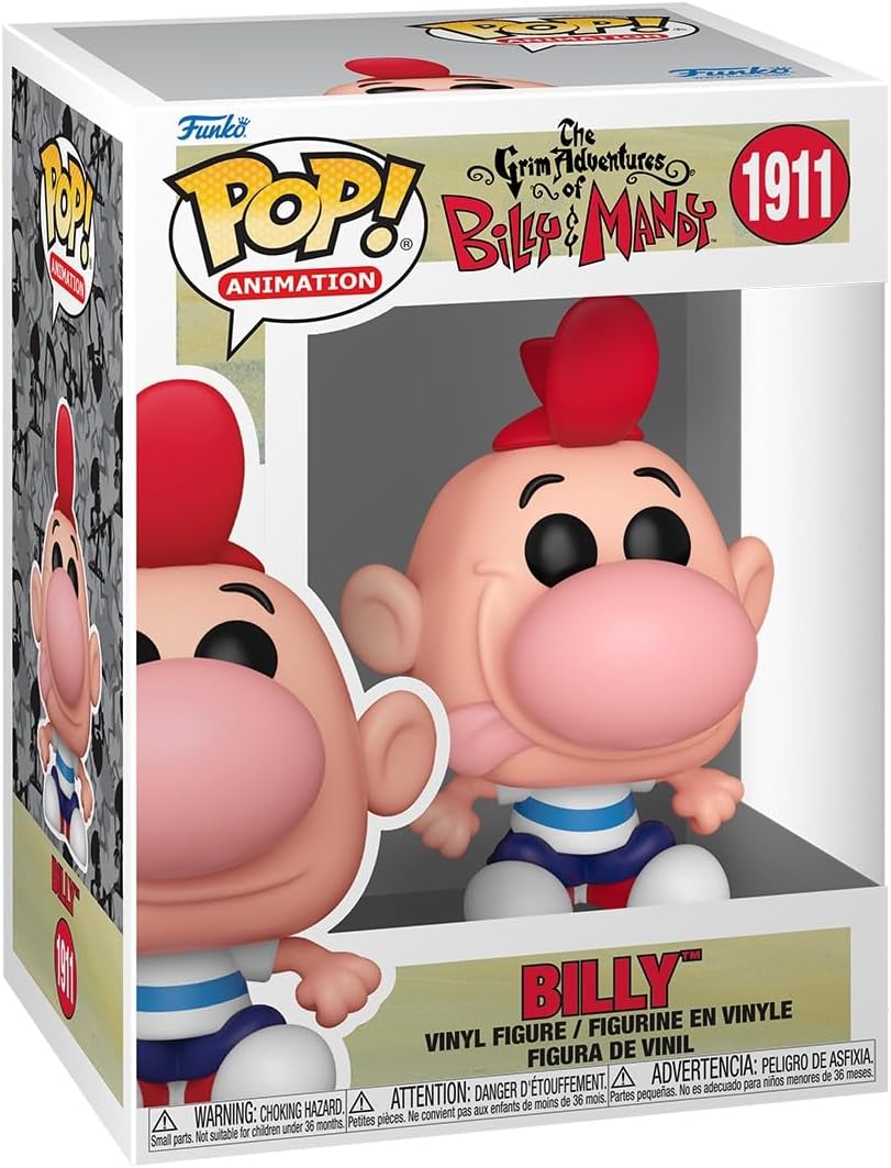 The Grim Adventures of Billy & Mandy Billy Funko Pop! Vinyl Figure #1911 with Funko Protector