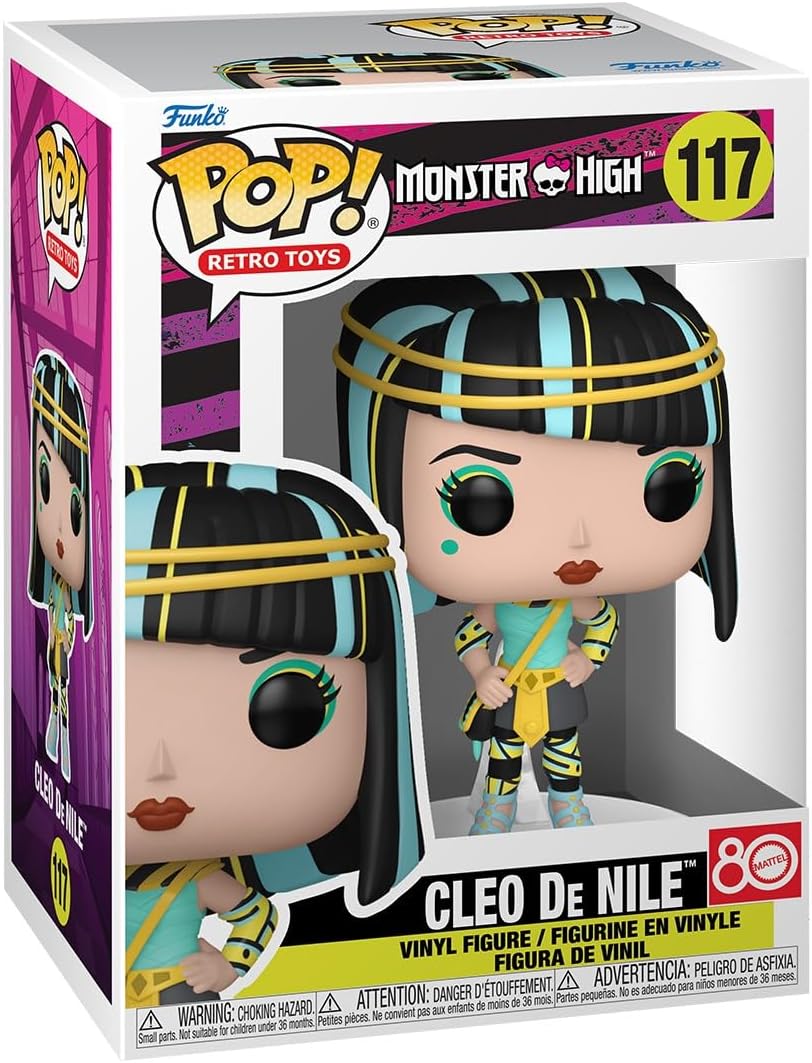 Monster High Cleo De Nile Funko Pop! Vinyl Figure #117 with Funko Protector