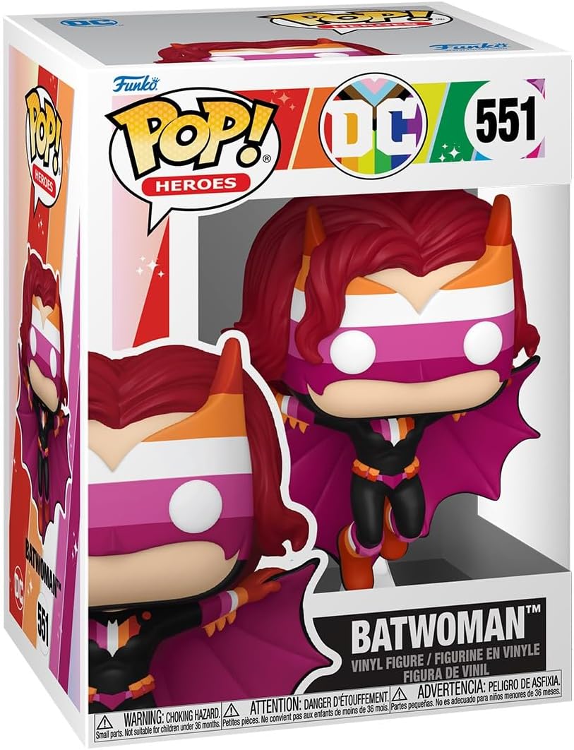 DC Comics Pride 2025 Batwoman Funko Pop! Vinyl Figure #551 with Funko Protector