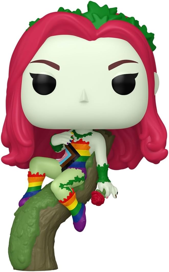 DC Comics Pride 2025 Poison Ivy Funko Pop! Vinyl Figure #553 with Funko Protector