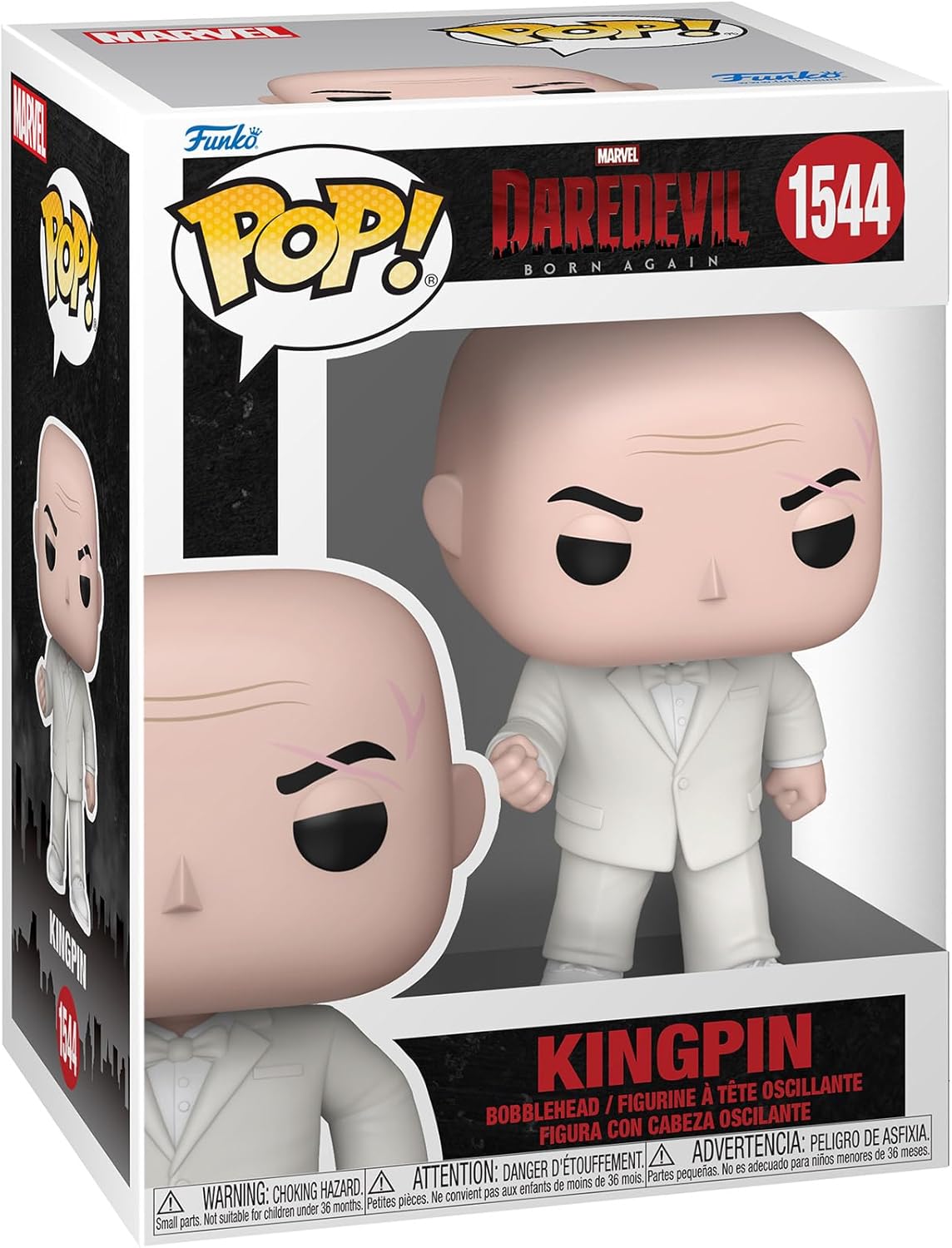 Daredevil: Born Again Kingpin Funko Pop! Vinyl Figure #1544 with Funko Protector