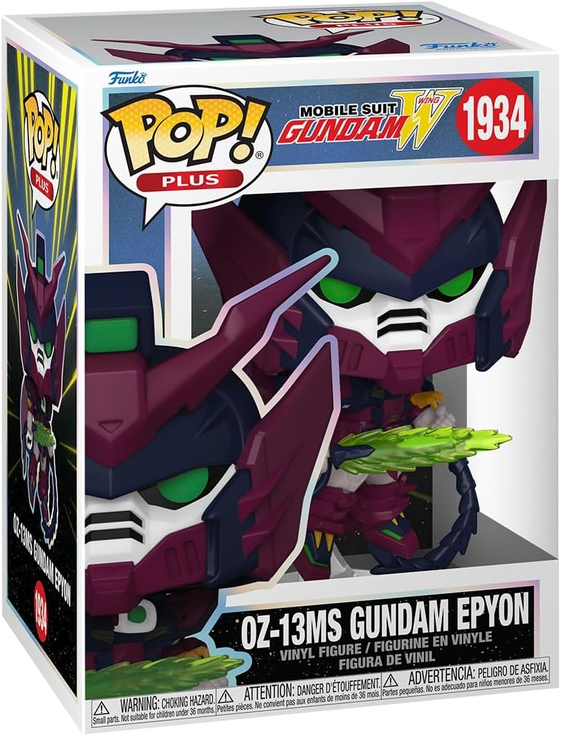 Mobile Suit Gundam Wing 0Z-13MS Gundam Epyon Funko Pop! Vinyl Figure Plus #1934 with Funko Protector