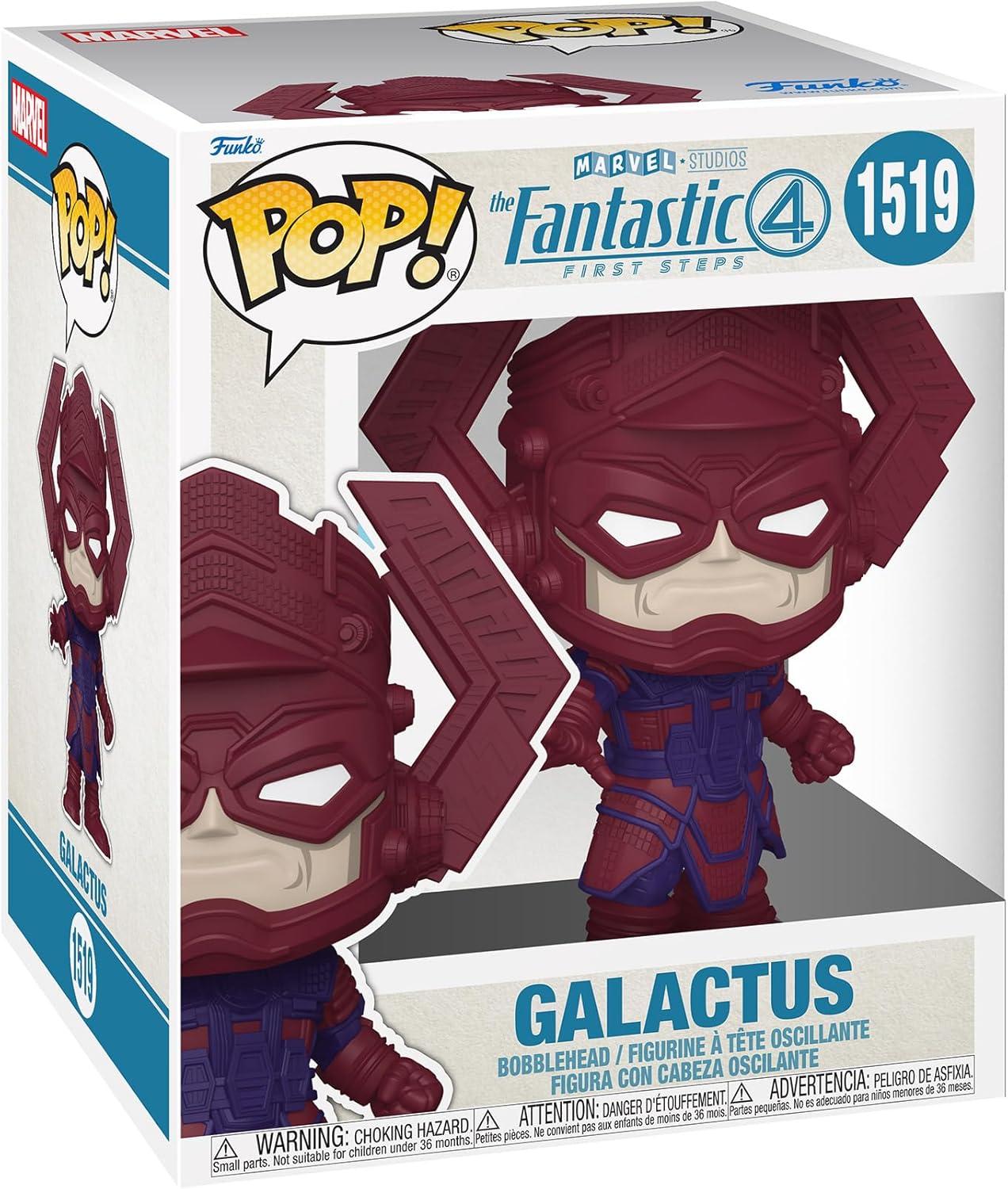 The Fantastic Four: First Steps Galactus Super 6 3/4-Inch Funko Pop! Vinyl Figure #1519