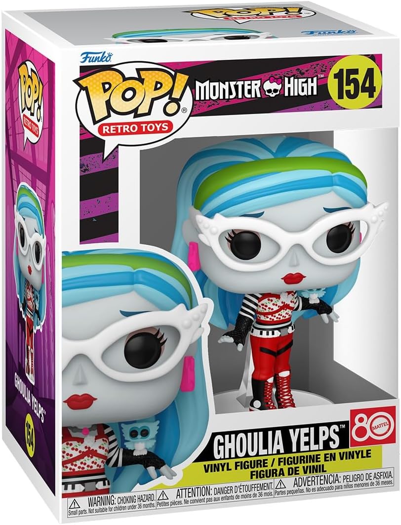 Monster High Ghoulia Yelps Funko Pop! Vinyl Figure #154 with Funko Protector