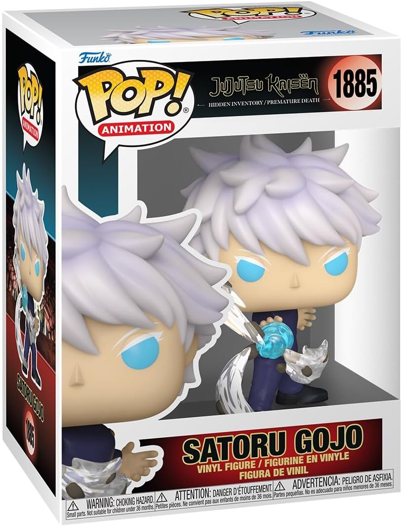 Jujutsu Kaisen Satoru Gojo (Cursed Technique Lapse: Blue) Funko Pop! Vinyl Figure #1885 with Funko Protector