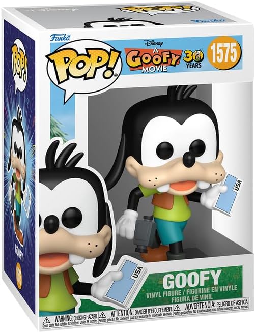 A Goofy Movie 30th Anniversary Goofy Funko Pop! Vinyl Figure #1575 with Funko Protector