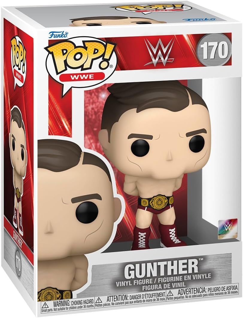 WWE Gunther Funko Pop! Vinyl Figure #170 with Funko Protector