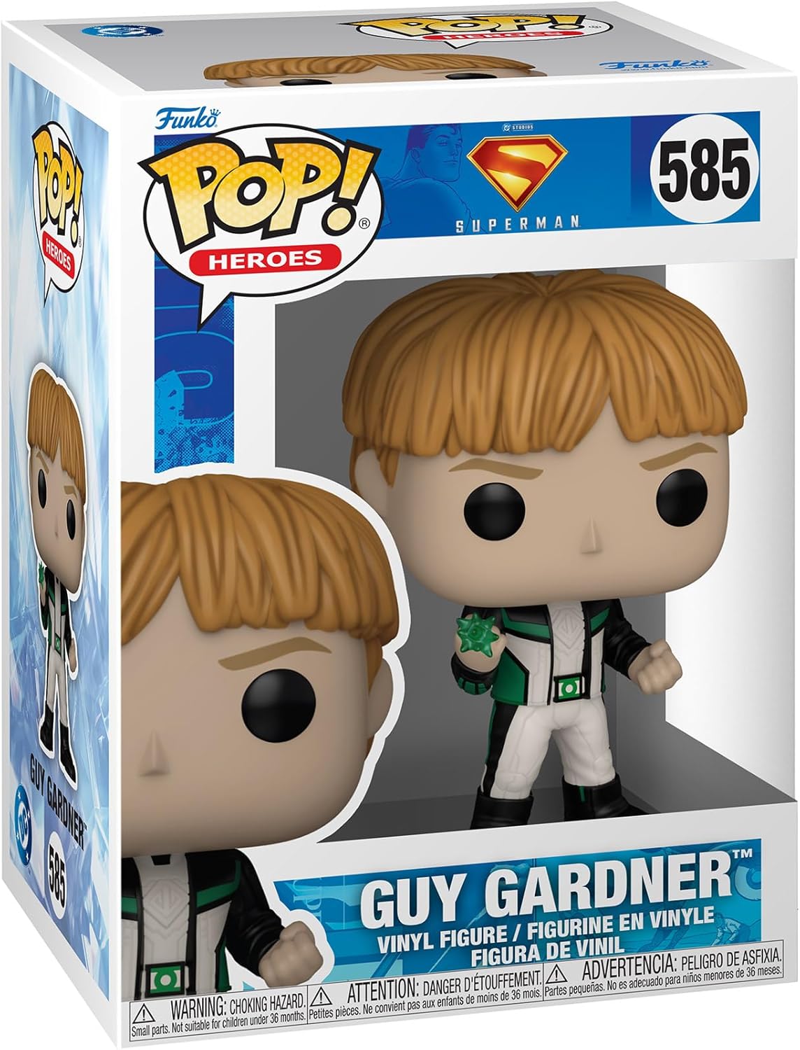 Superman (2025 Movie) Guy Gardner Funko Pop! Vinyl Figure #585 with Funko Protector