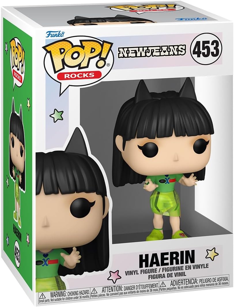 NewJeans (NJZ) Haerin Funko Pop Vinyl Figure #453 with Funko Protector