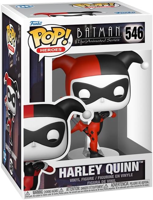 Batman: The Animated Series Harley Quinn Funko Pop! Vinyl Figure #546 with Funko Protector