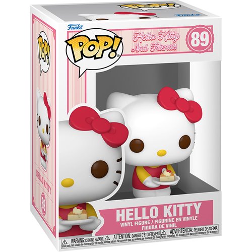 Hello Kitty and Friends Hello Kitty with Dessert (2024) Pop! Vinyl Figure #89 with Funko Protector