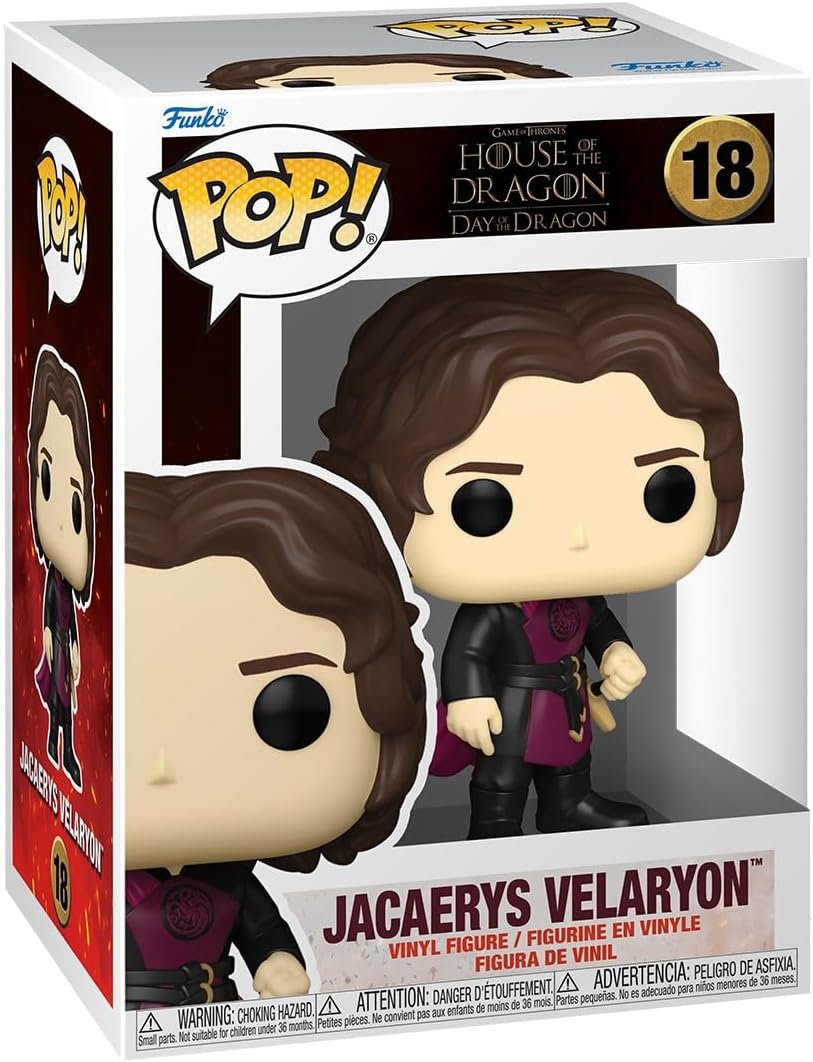 House of the Dragon Jacaerys Velaryon Funko Pop! Vinyl Figure #18 with Funko Protector