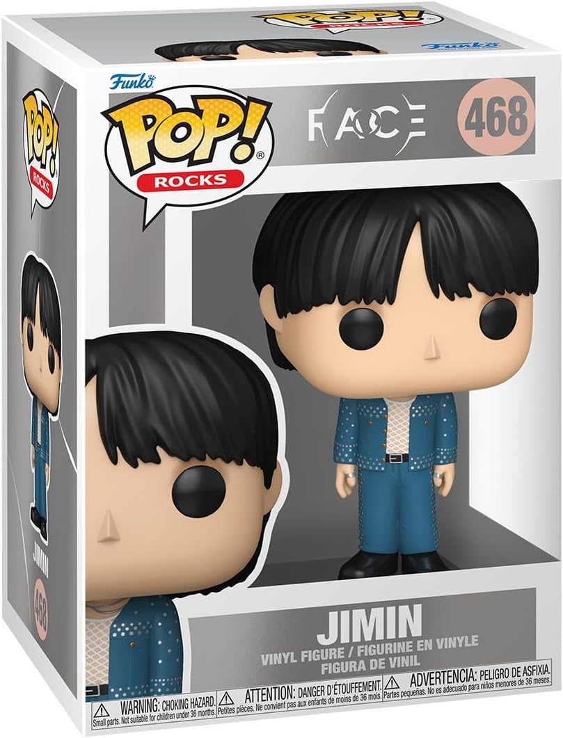 BTS Solo Jimin Face (Like Crazy) Funko Pop! Vinyl Figure #468 with Funko Protector