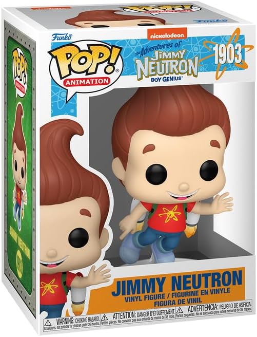 The Adventures of Jimmy Neutron Boy Genius Jimmy Neutron Funko Pop! Vinyl Figure #1903 with Funko Protector