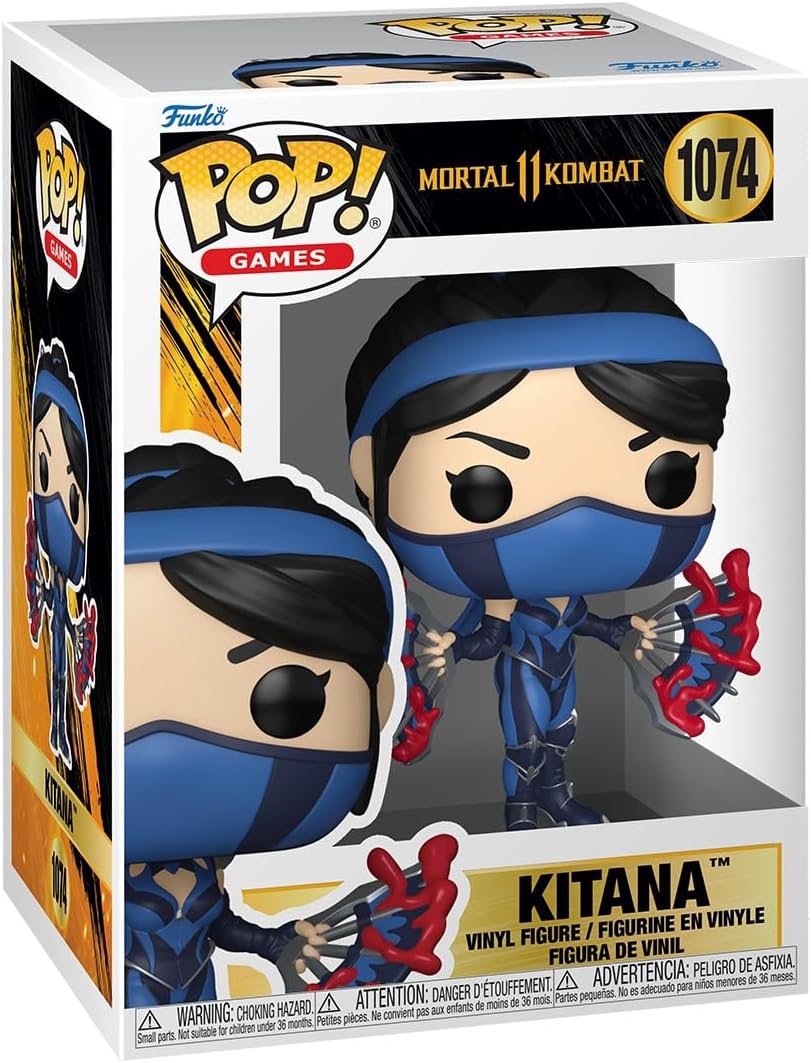 Mortal Kombat 11 Fatality Kitana Funko Pop! Vinyl Figure #1074 with Funko Protector