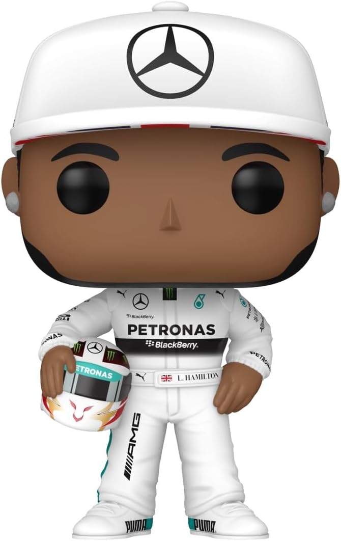 Formula 1 Lewis Hamilton with Helmet Funko Pop! Vinyl Figure #09 with Funko Protector
