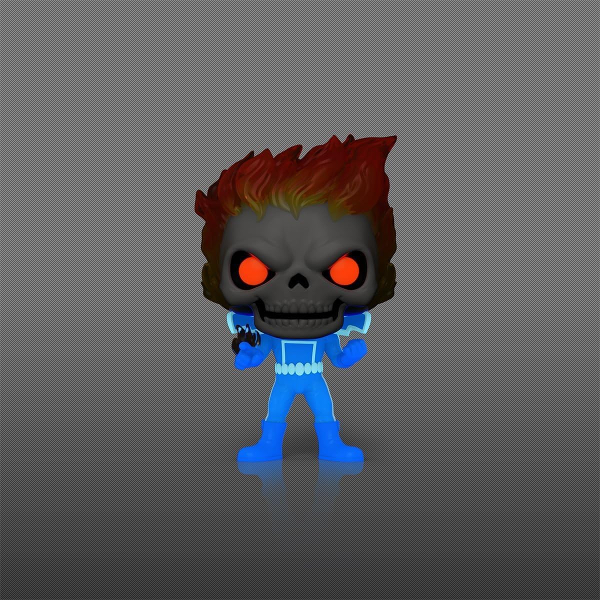 Marvel Strange Tales Ghost Rider Glow Funko Pop! | With Protector