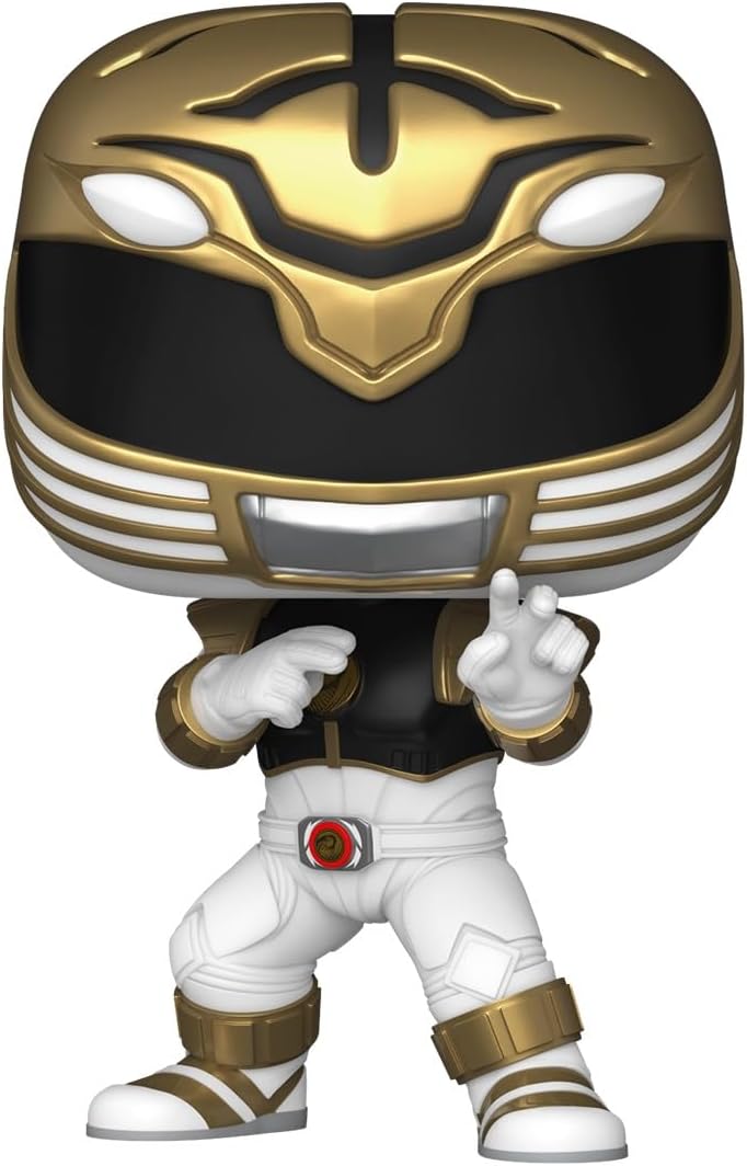 Mighty Morphin Power Rangers: The Movie White Ranger Funko Pop! Vinyl Figure #1780 with Funko Protector