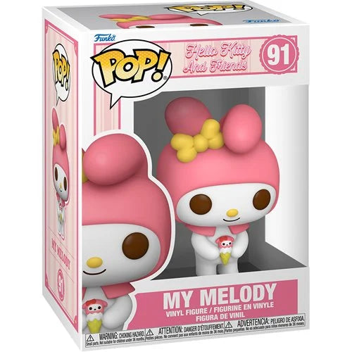 Hello Kitty and Friends My Melody with Dessert Funko Pop! Vinyl Figure #91 with Funko Protector