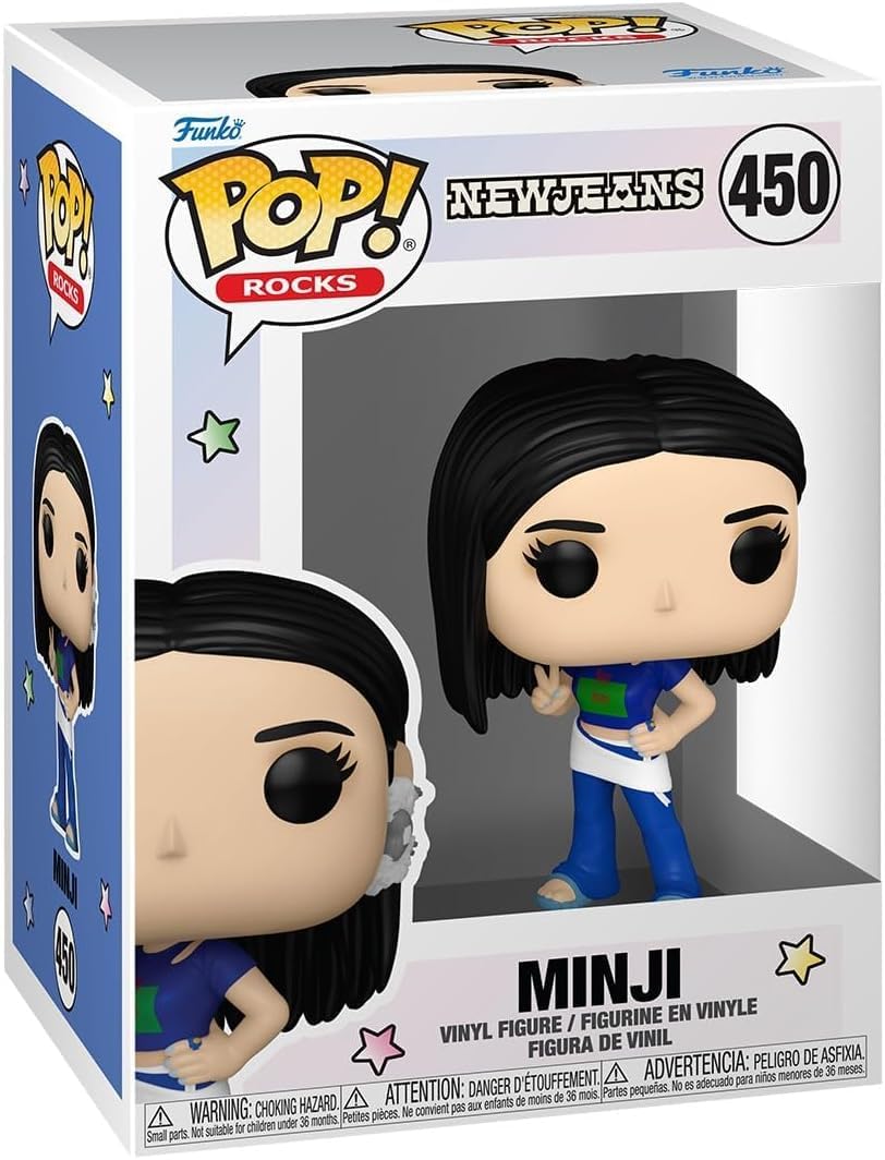 NewJeans (NJZ) Minji Funko Pop Vinyl Figure #450 with Funko Protector