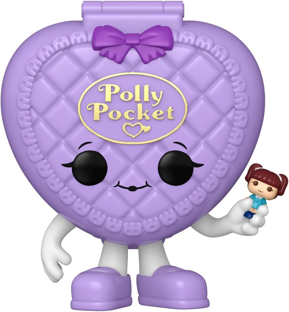 Polly Pocket Heart Purple Funko Pop! Vinyl Figure #158 with Funko Protector