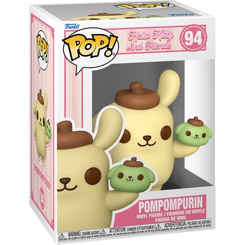 Hello Kitty and Friends Pompompurin with Dessert Funko Pop! Vinyl Figure #94 with Funko Protector