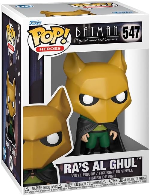 Batman: The Animated Series Ra's al Ghul Funko Pop! Vinyl Figure #547 with Funko Protector