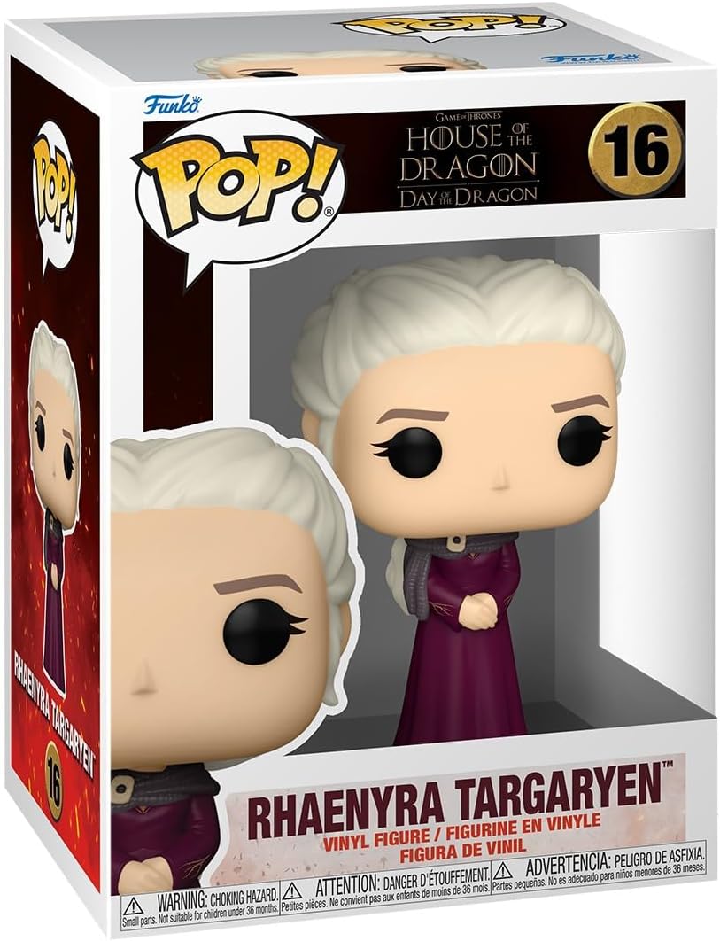 House of the Dragon Rhaenyra Targaryen Funko Pop! Vinyl Figure #16 with Funko Protector