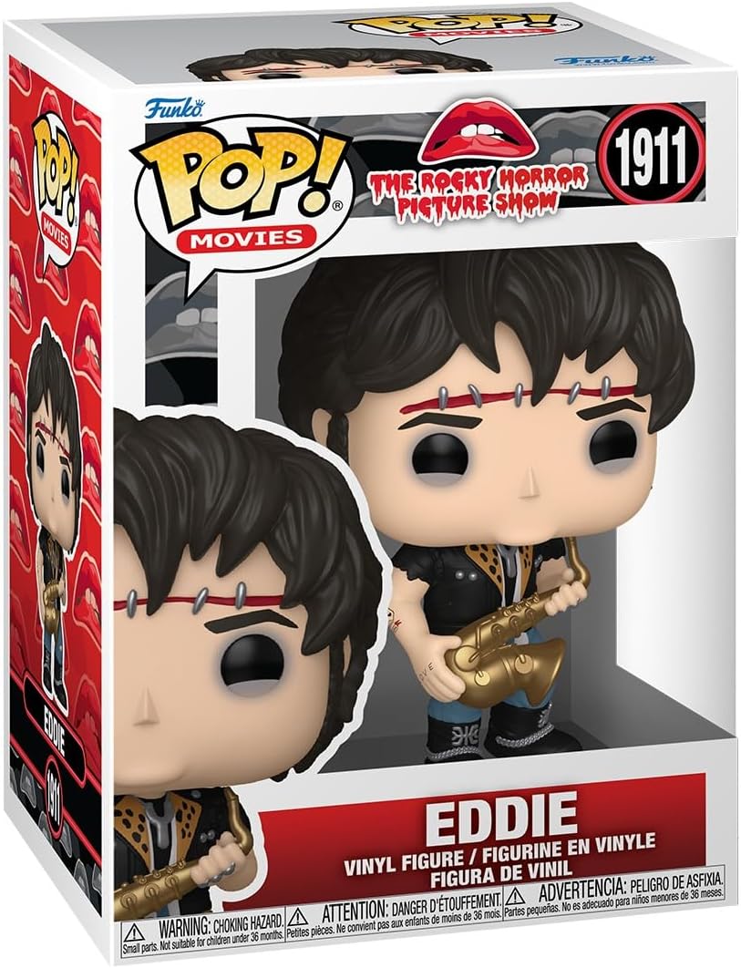 The Rocky Horror Picture Show Eddie Funko Pop! Vinyl Figure #1911 with Funko Protector