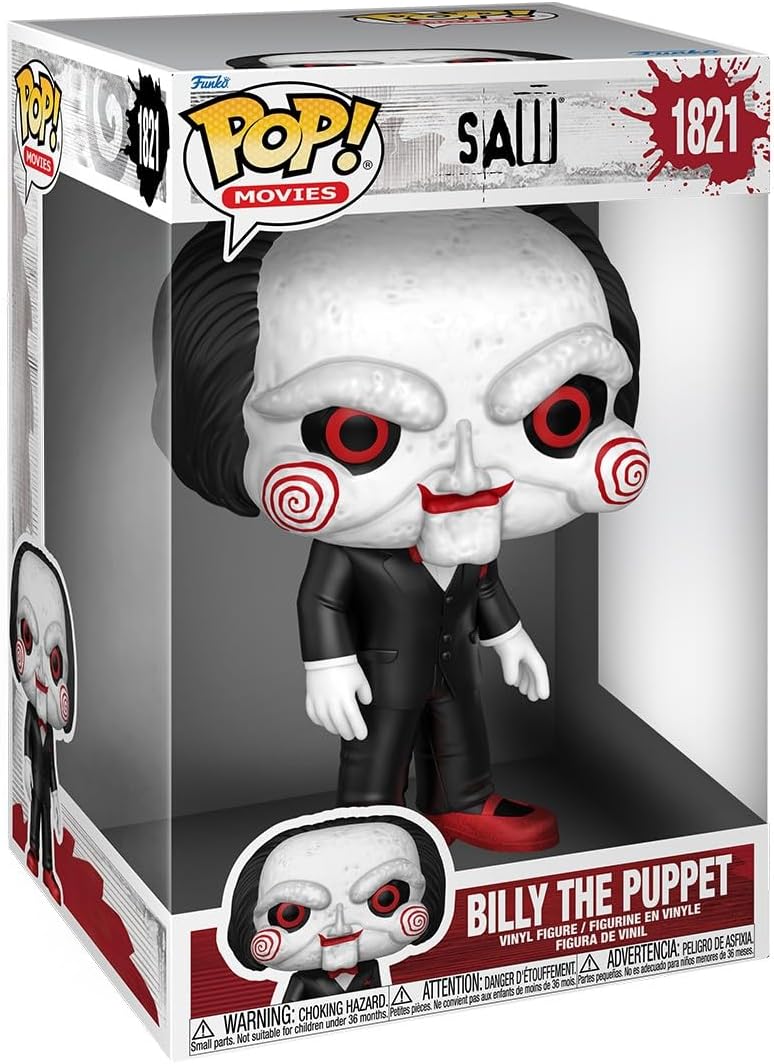 Saw Billy the Puppet Jumbo 10-Inch Funko Pop! Vinyl Figure #1821