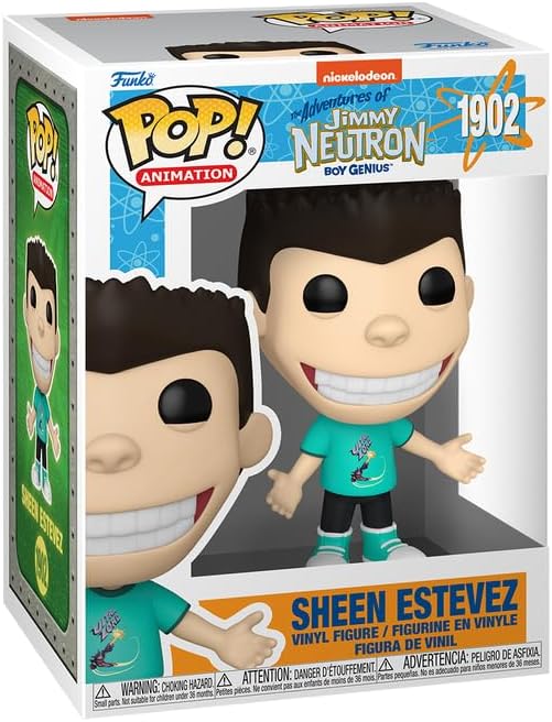 The Adventures of Jimmy Neutron Boy Genius Sheen Estevez Funko Pop! Vinyl Figure #1902 with Funko Protector
