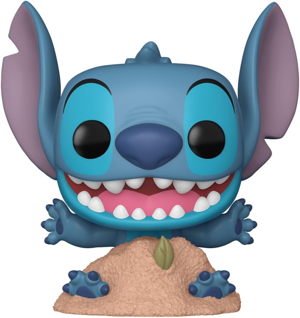 Lilo & Stitch Stitch in Sand Funko Pop! Vinyl Figure #1566 with Funko Protector