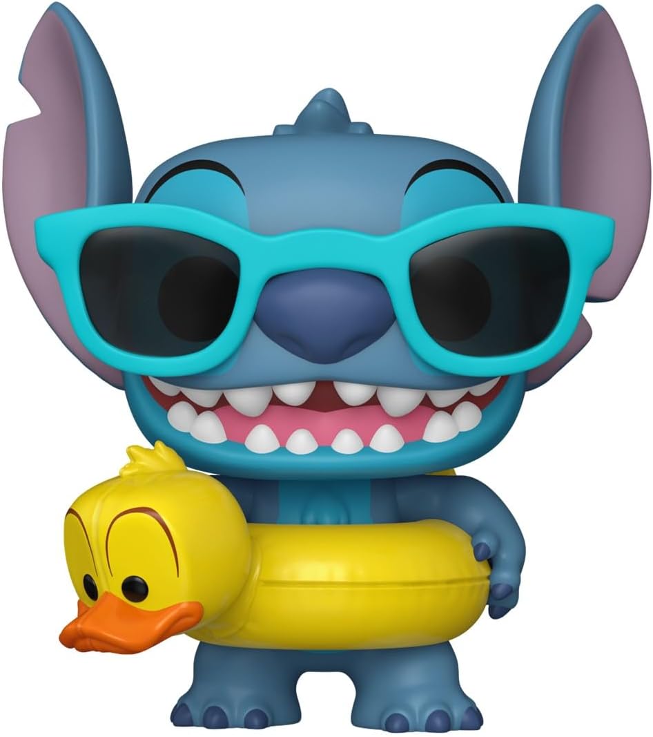 Lilo & Stitch Stitch with Tube Funko Pop! Vinyl Figure #1565 with Funko Protector