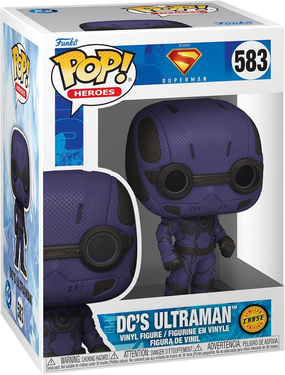Superman (2025 Movie) DC's Ultraman Funko Pop! Vinyl Figure #583 *Chase Variant* with Funko Protector