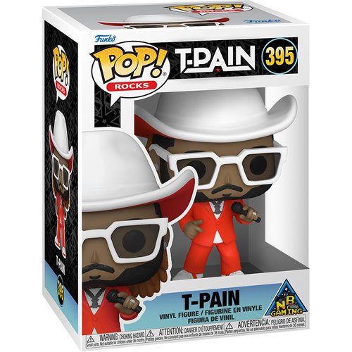 T-Pain Funko Pop! Vinyl Figure #395 with Funko Protector