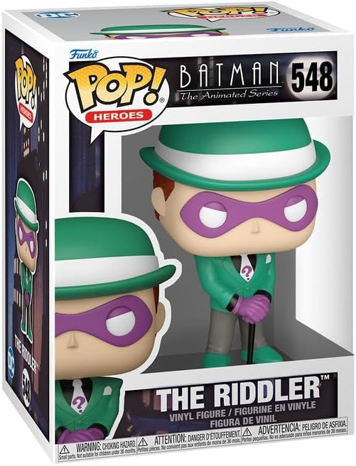 Batman: The Animated Series The Riddler Funko Pop! Vinyl Figure #548 with Funko Protector