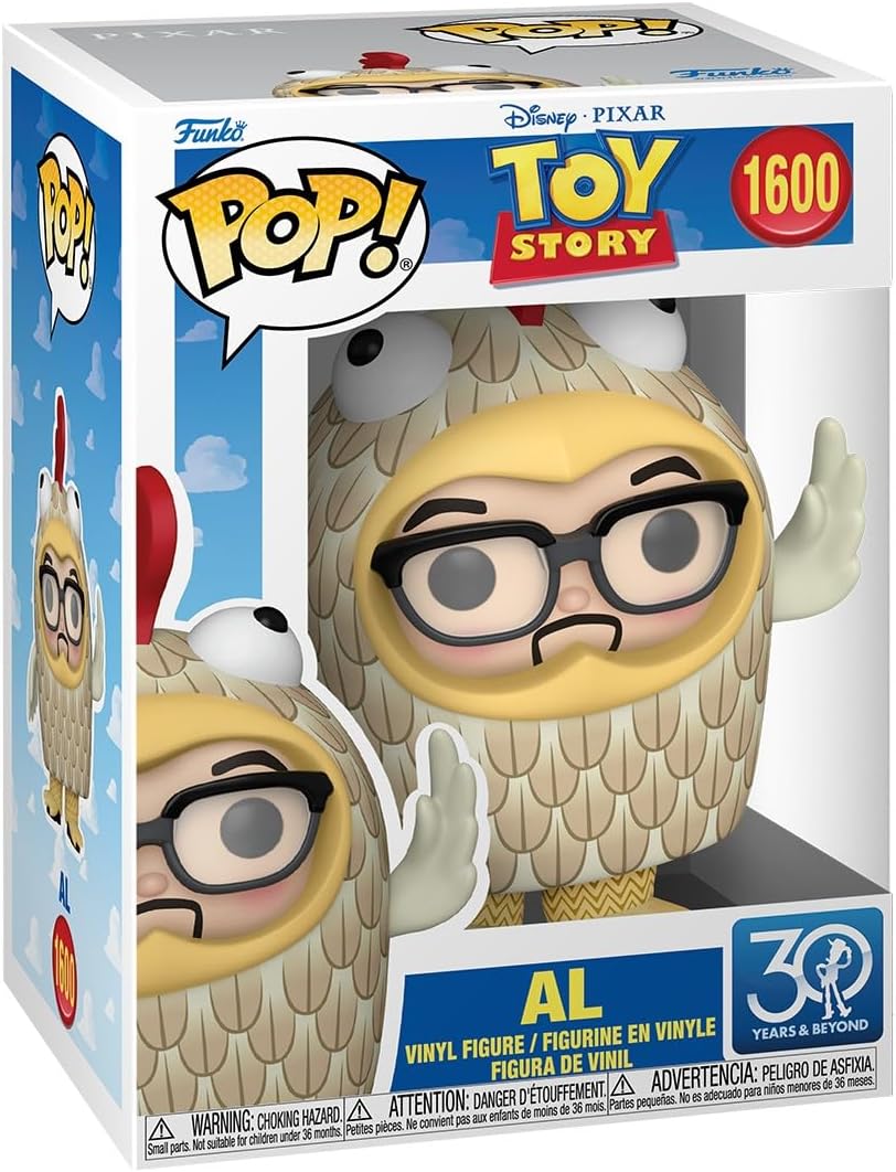 Toy Story 30th Anniversary Al Funko Pop! Vinyl Figure #1600 with Funko Protector