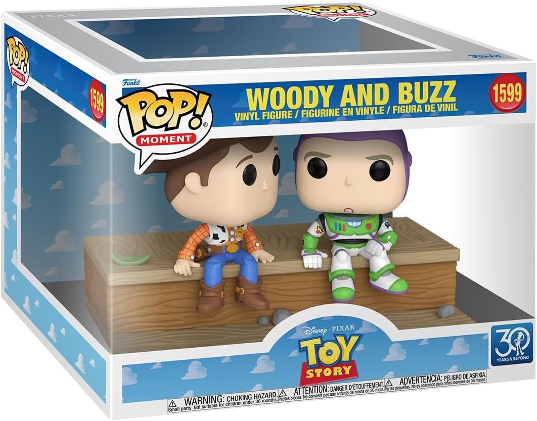 Toy Story 30th Anniversary Woody and Buzz Funko Pop! Moment #1599