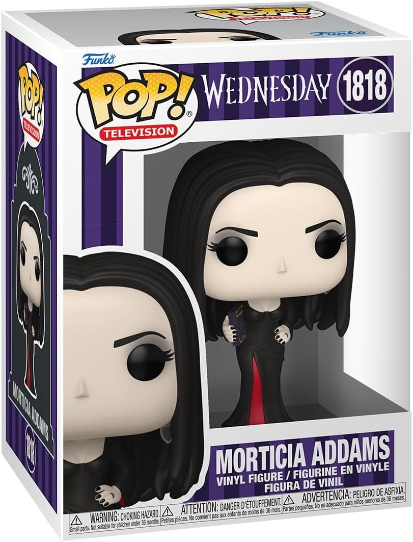 Wednesday Season 2 Morticia Addams Funko Pop! Vinyl Figure #1818 with Funko Protector