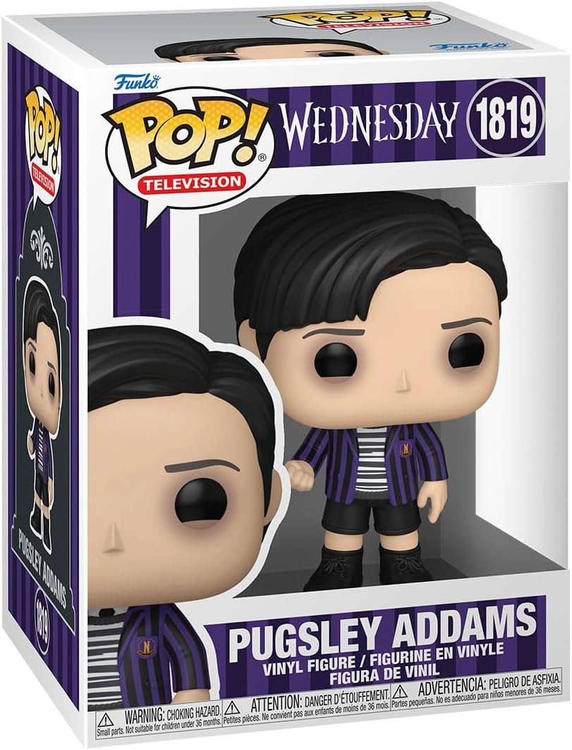 Wednesday Season 2 Pugsley Addams Funko Pop! Vinyl Figure #1819 with Funko Protector