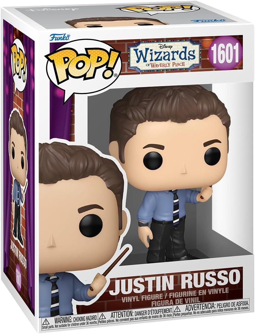 Wizards of Waverly Place Justin Russo Funko Pop! Vinyl Figure #1601 with Funko Protector