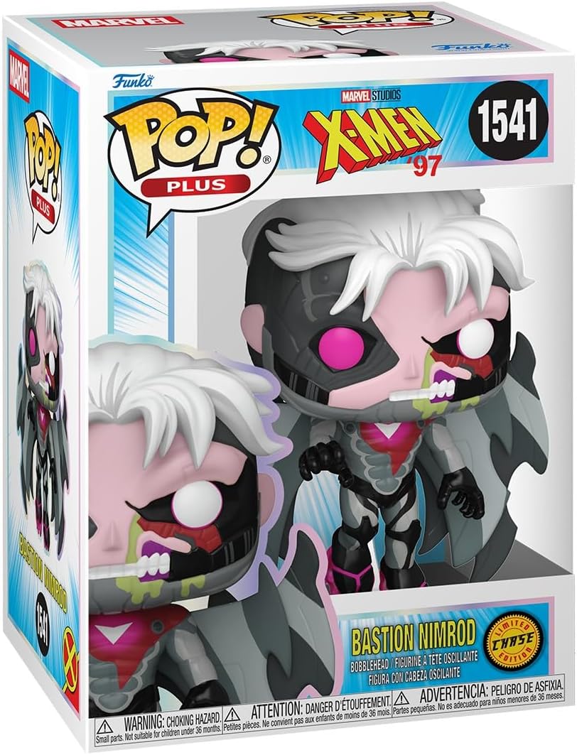 X-Men '97 Bastion Funko Pop! Vinyl Figure Plus #1541 Rare Chase Variant with Funko Protector