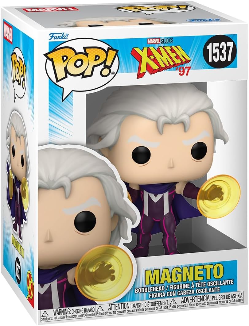 X-Men '97 Magneto Funko Pop! Vinyl Figure #1537 with Funko Protector